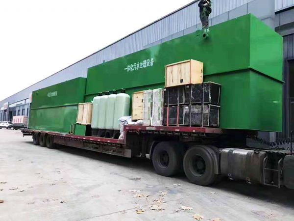 生活污水处理设备发货-四川-2019.1