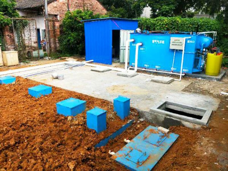 某加工厂污水处理现场