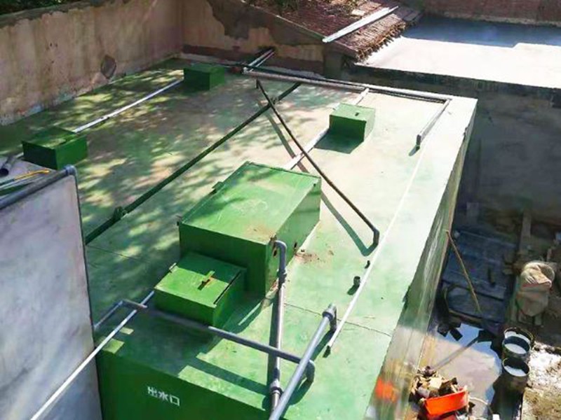 某加工厂污水处理现场